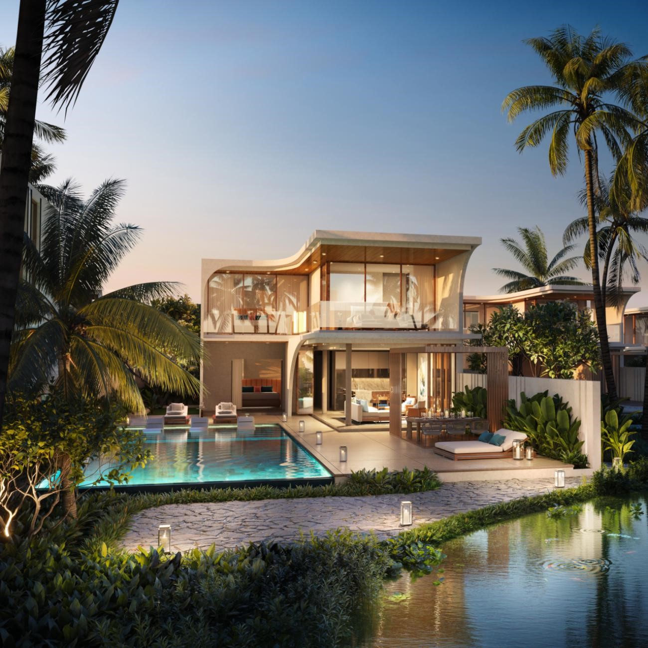 ixora villa hồ tràm