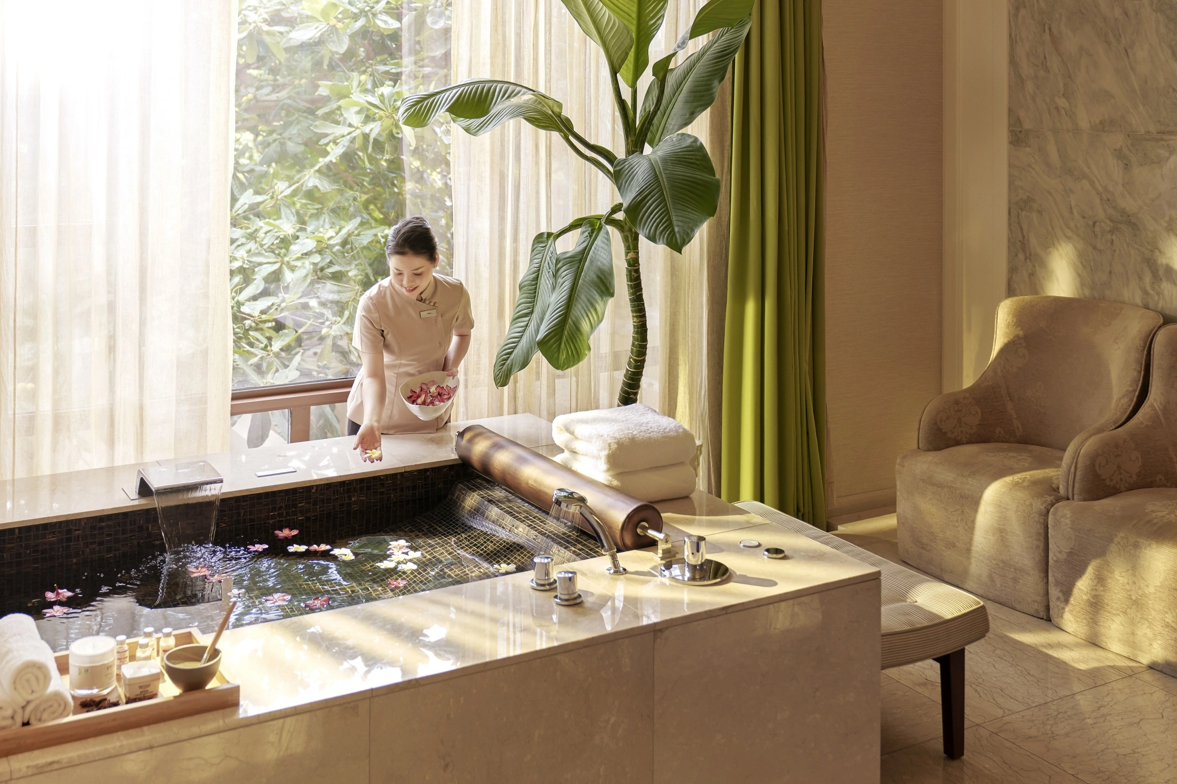 khu nghi duong ho tram resort